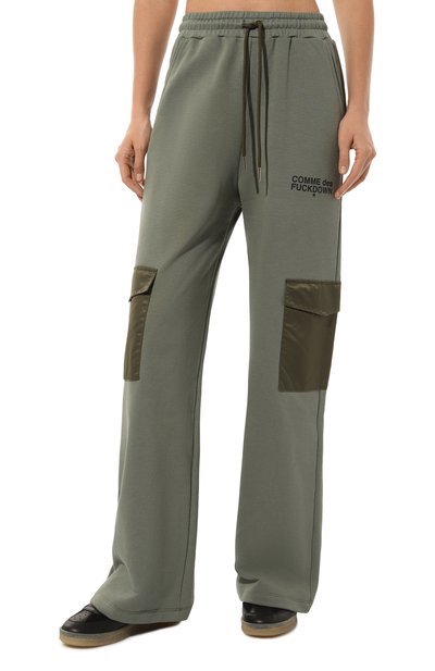 Хлопковые брюки-карго COMME DES FUCKDOWN, арт. CFABW01106, фото 3