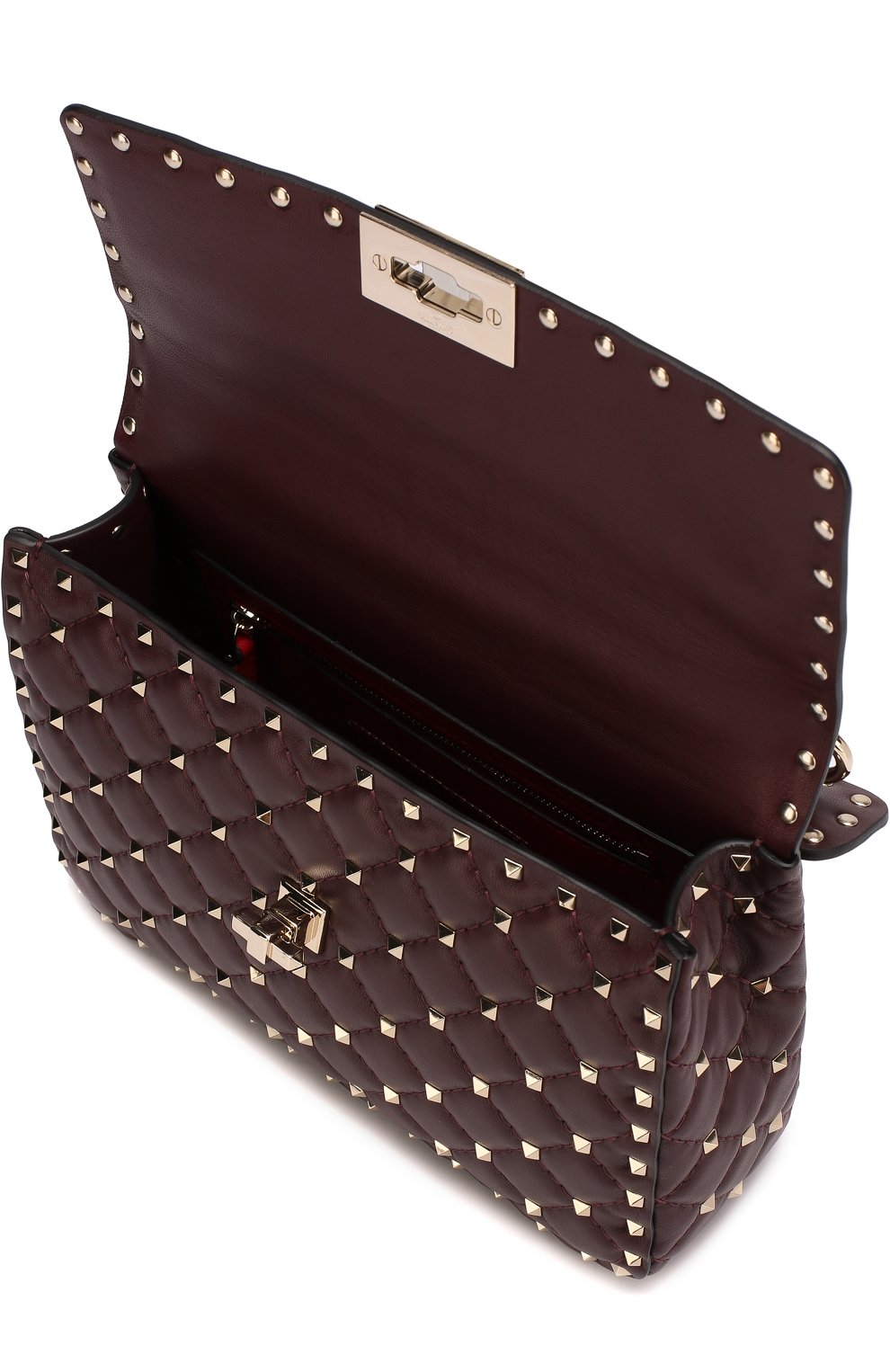 Сумка rockstud spike medium VALENTINO, арт. QW2B0122/NAP, фото 4