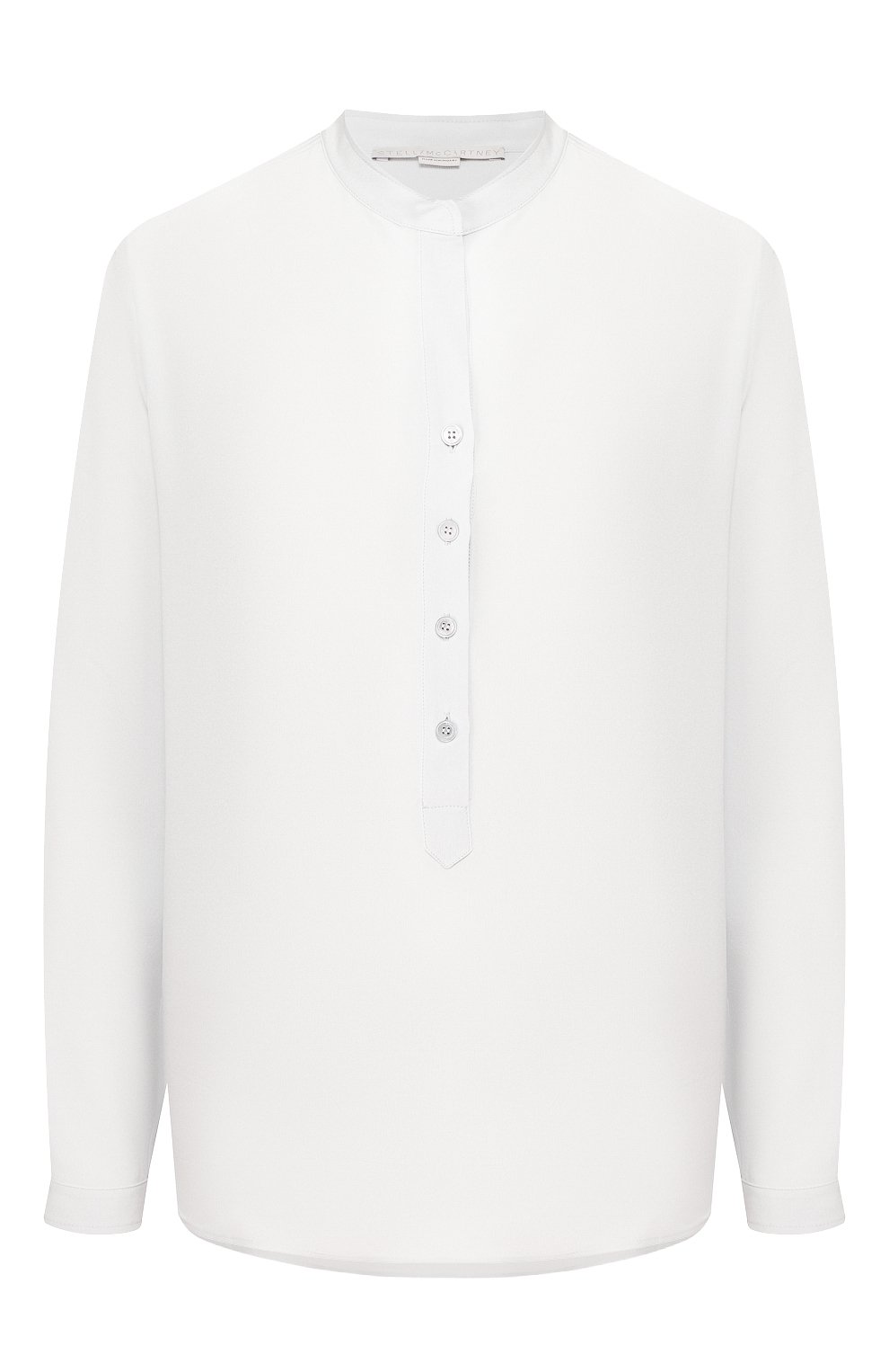Шелковая блузка STELLA MCCARTNEY голубого цвета по цене 58600 руб., арт. 531885/SY206, фото 1 Шелковая блузка STELLA MCCARTNEY, арт. 531885/SY206, фото 1