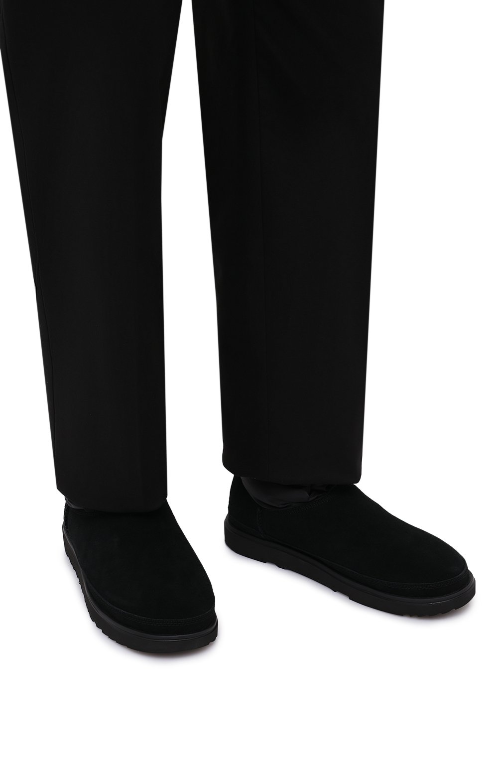 Комбинированные сапоги UGG, арт. 1120847_BLK, фото 7