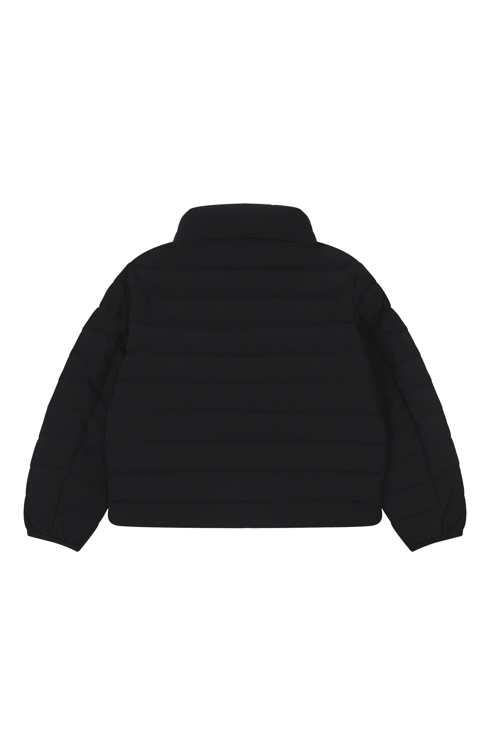 Пуховик EMPORIO ARMANI темно-синего цвета по цене 26350 руб., арт. EB000423/AF14935, фото 2 Пуховик EMPORIO ARMANI, арт. EB000423/AF14935, фото 2