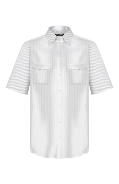 Мужская хлопковая рубашка DOLCE & GABBANA, арт. G50C6T/FR50B