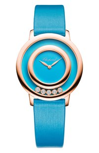 Часы happy diamonds icons round turquoise CHOPARD, арт. 209429-5104, фото 1