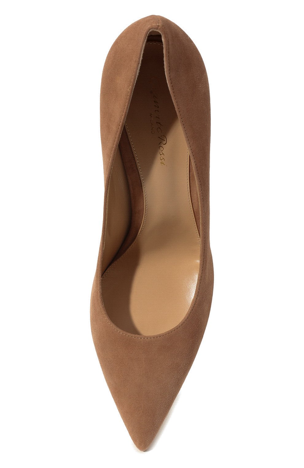 Замшевые туфли gianvito 85 GIANVITO ROSSI бежевого цвета по цене 73750 руб., арт. G24580.85RIC.CAMPRAL, фото 6 Замшевые туфли gianvito 85 GIANVITO ROSSI, арт. G24580.85RIC.CAMPRAL, фото 6