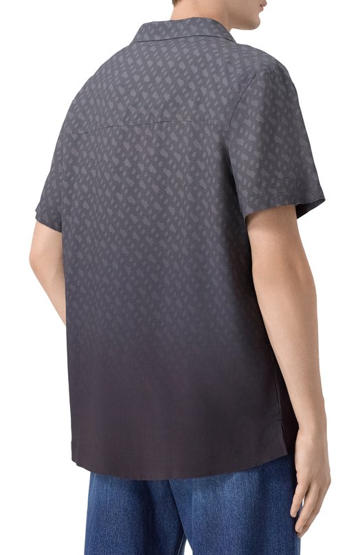 Рубашка из вискозы BOSS 50534342 Серый  50534342 Фото 4