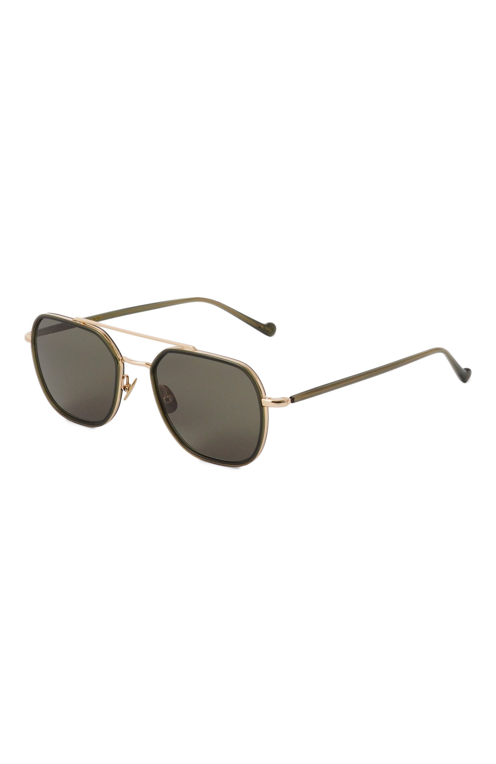 Солнцезащитные очки MOSCOT, арт. MIZER SUN DARK GREEN/G0LD G15, фото 1