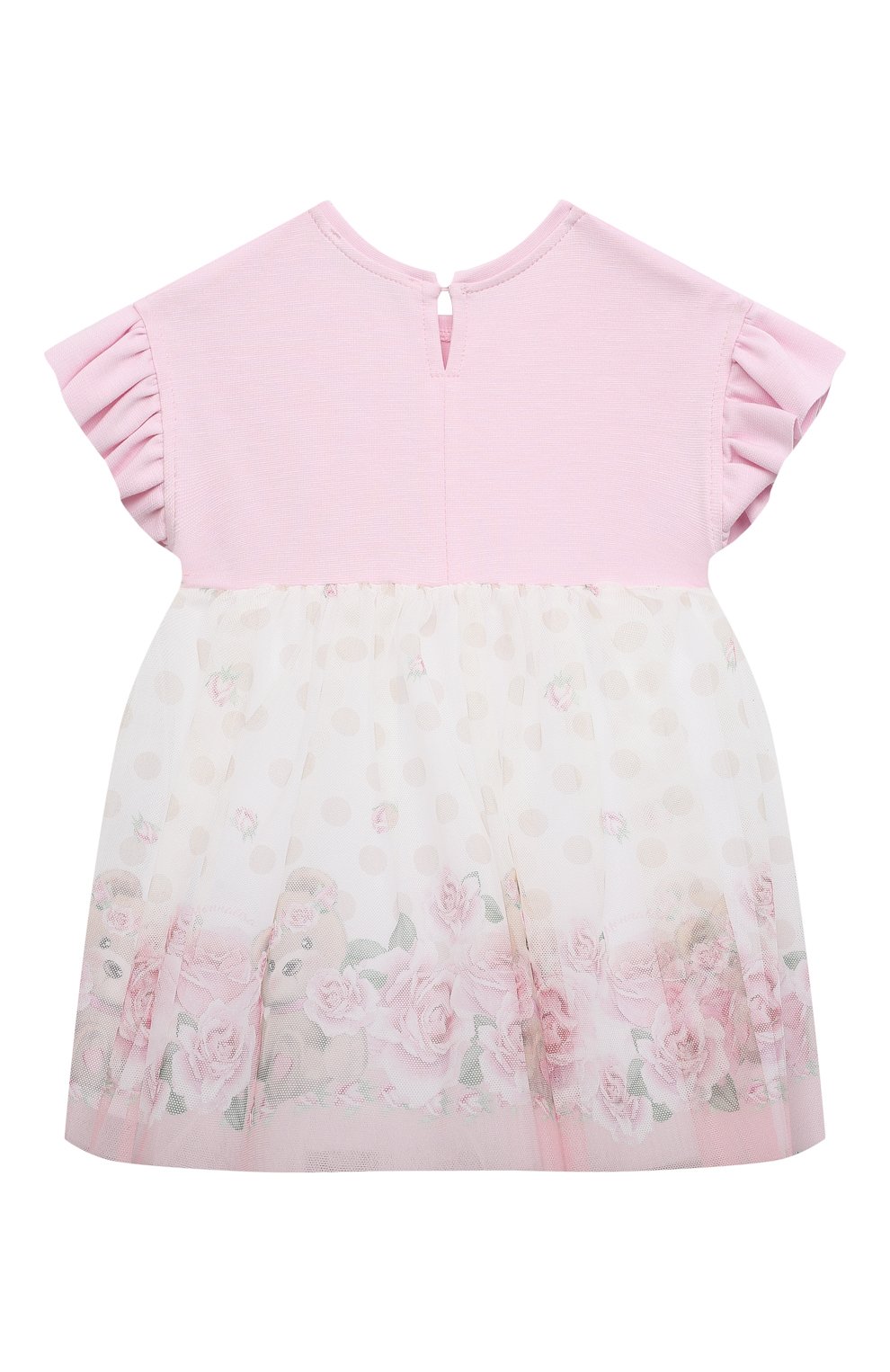 Платье MONNALISA розового цвета по цене 21700 руб., арт. 31A906, фото 2 Платье MONNALISA, арт. 31A906, фото 2