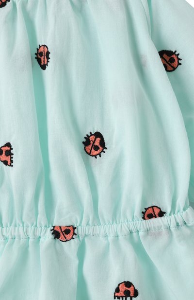 Комплект из платья и шорт STELLA MCCARTNEY светло-зеленого цвета по цене 16900 руб., арт. TW1031, фото 4 Комплект из платья и шорт STELLA MCCARTNEY, арт. TW1031, фото 4