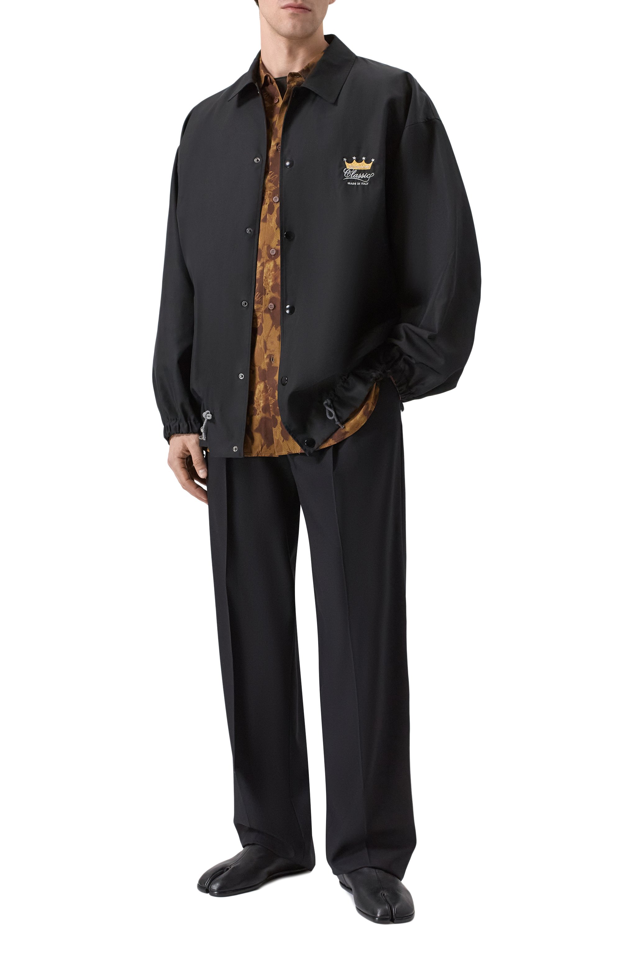 Куртка-рубашка MAGLIANO черного цвета по цене 111000 руб., арт. MGSS260W02016, фото 2 Куртка-рубашка MAGLIANO, арт. MGSS260W02016, фото 2