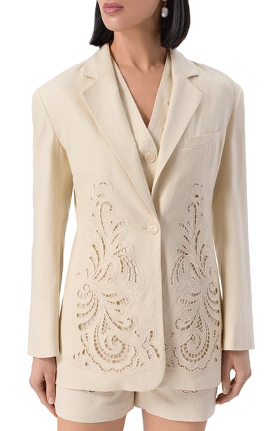 Жакет изо льна и вискозы TWINSET, арт. 251TP2160, фото 3