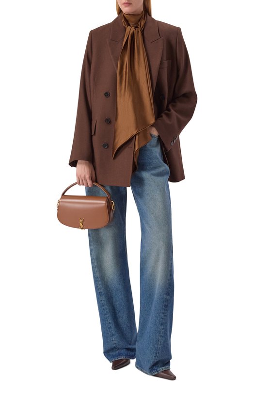 Сумка Voltaire Saint Laurent 837382/0SX0W Коричневый  837382/0SX0W Фото 7