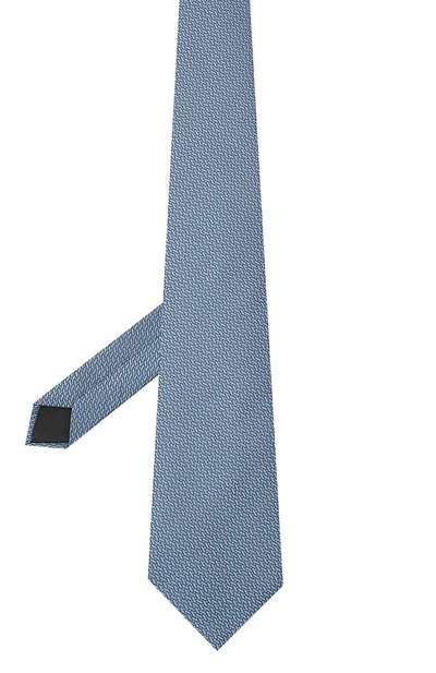Шелковый галстук LANVIN голубого цвета по цене 9950 руб., арт. 3038/TIE, фото 2 Шелковый галстук LANVIN, арт. 3038/TIE, фото 2
