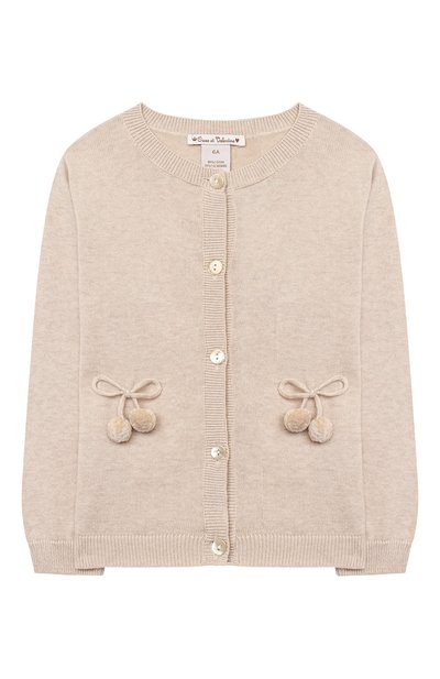 Хлопковый кардиган OSCAR ET VALENTINE, арт. CAR01M, фото 1