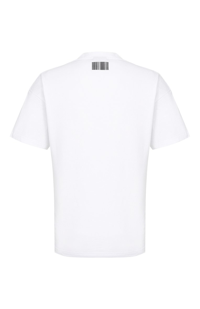 Хлопковая футболка VTMNTS, арт. VL12TR640W, фото 2