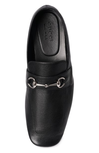 Кожаные лоферы ragazzo GUCCI, арт. 867507/AAGEH, фото 5