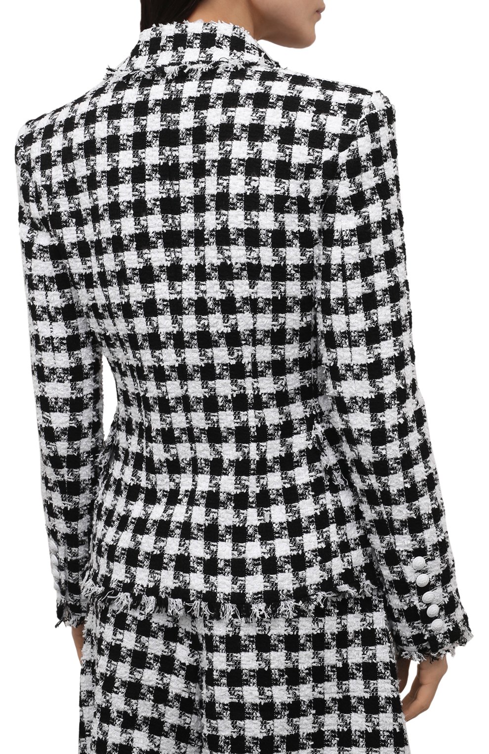 Хлопковый жакет BALMAIN, арт. WF1SG000/C307, фото 4