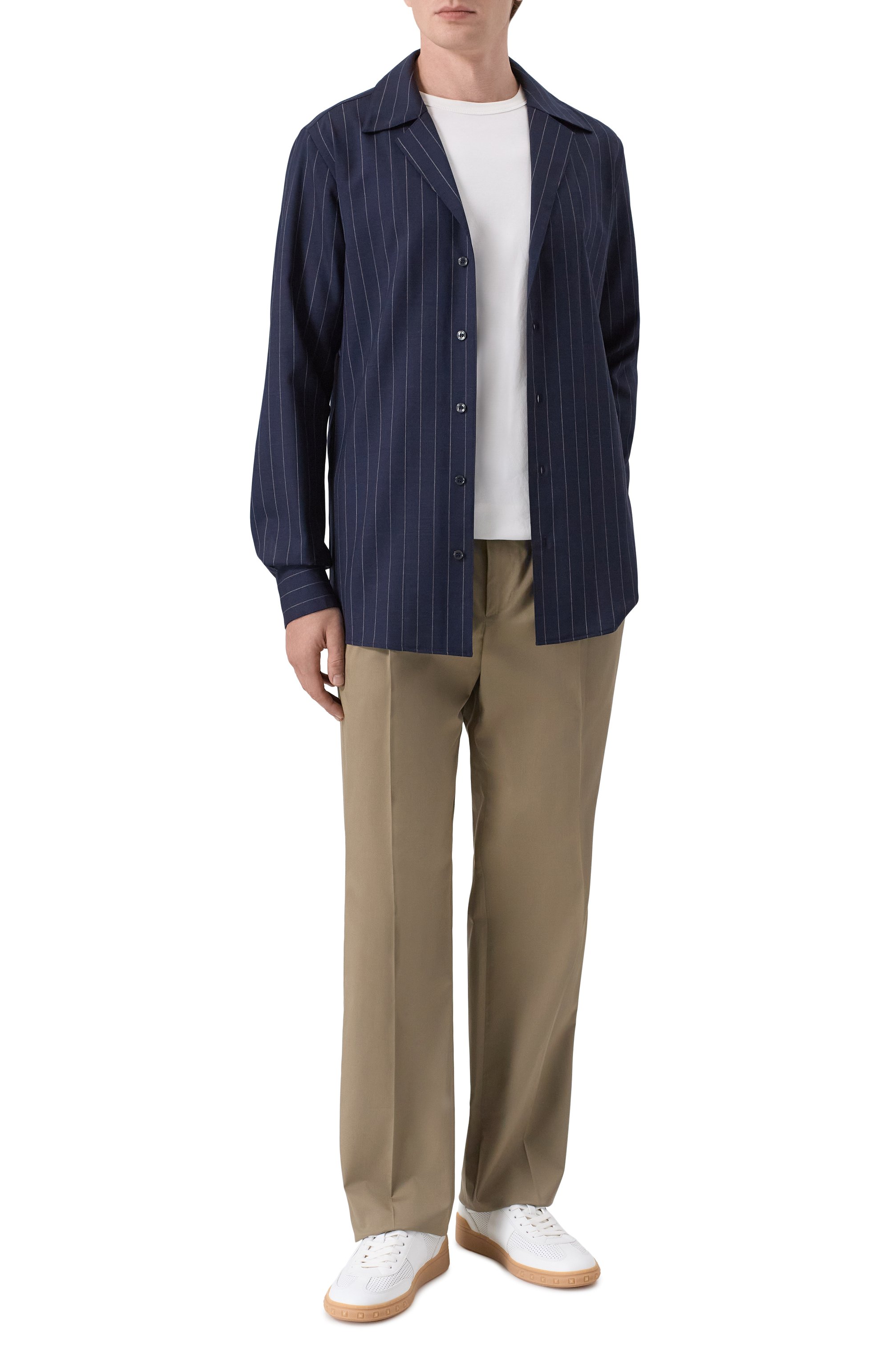 Хлопковые брюки DOLCE & GABBANA, арт. GP1A2T/FUFJR, фото 2