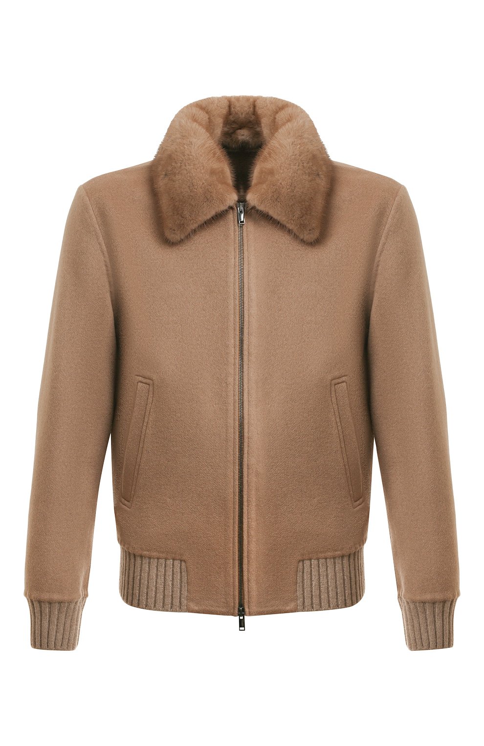 Кашемировый бомбер с отделкой из норки MVST, арт. FTECK-ES4255-2V/LC1640, фото 1