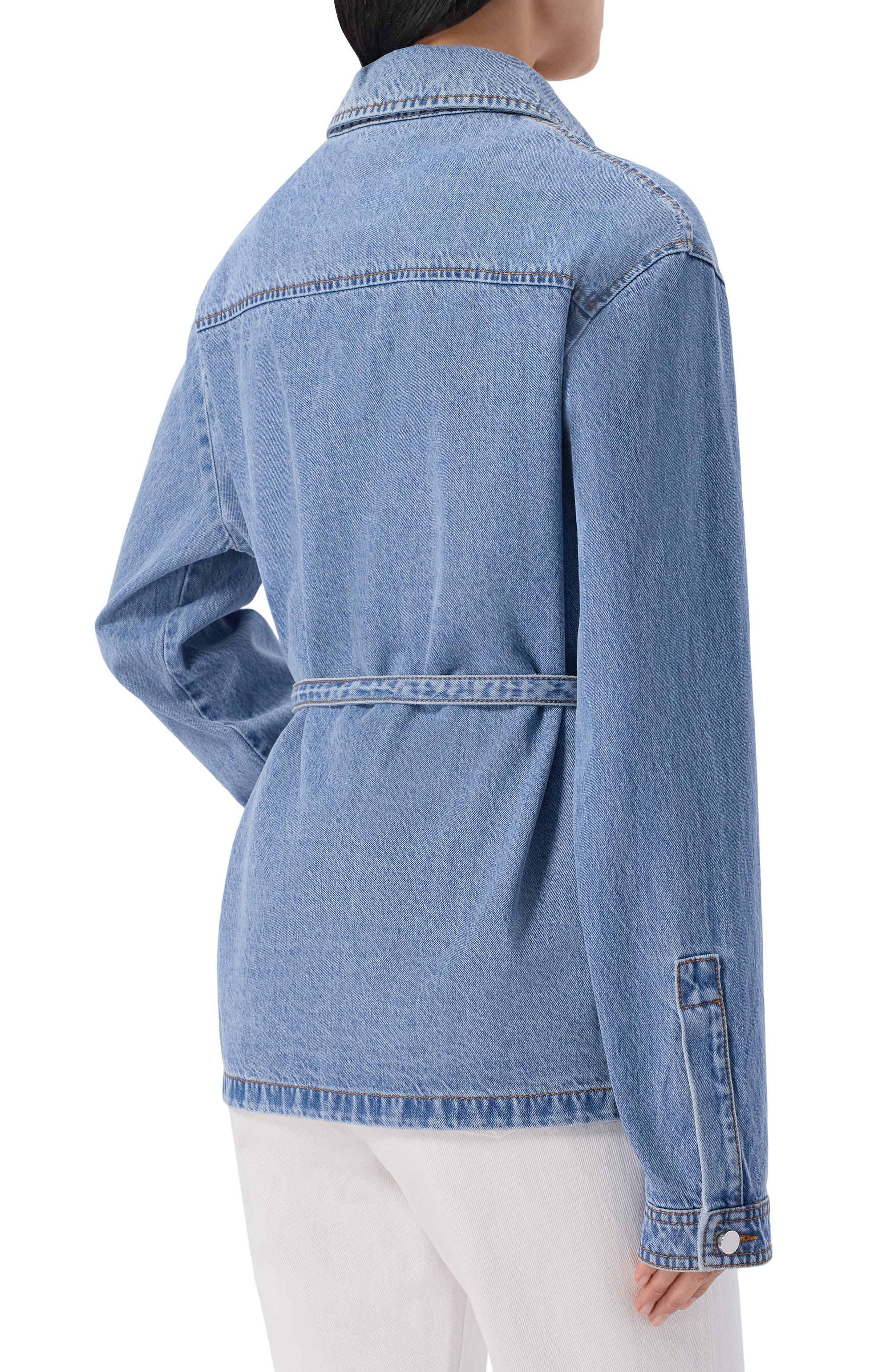 Джинсовая рубашка KITON, арт. DJ61402K0926H, фото 4