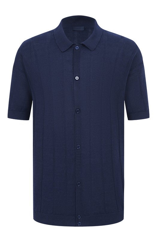 Кардиган изо льна и хлопка MVST MS60-1233-01MU Синий MS60-1233-01MU