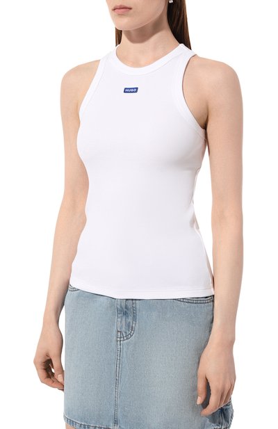 Хлопковая майка HUGO BLUE, арт. 50508857, фото 3