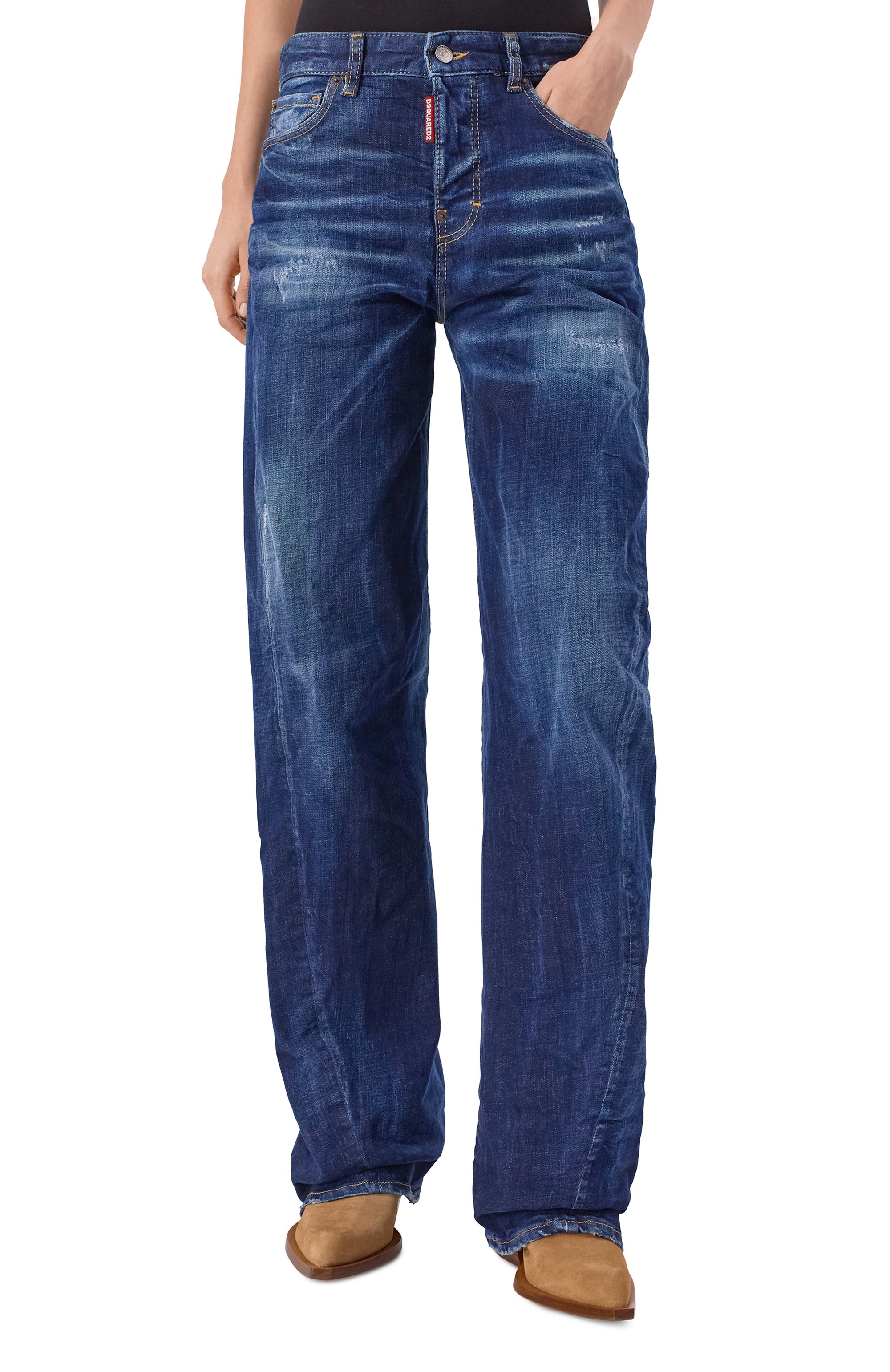 Джинсы d2 twisted DSQUARED2, арт. S72LB0890/S30664, фото 3