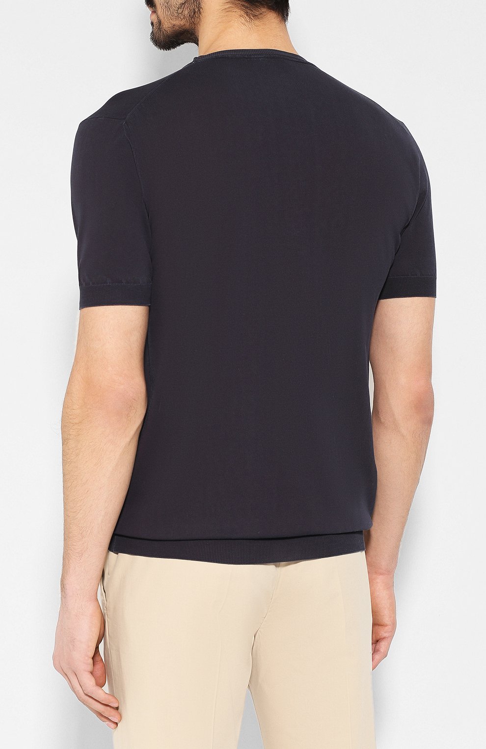 Хлопковая футболка  ALTEA, арт. 1951062, фото 4