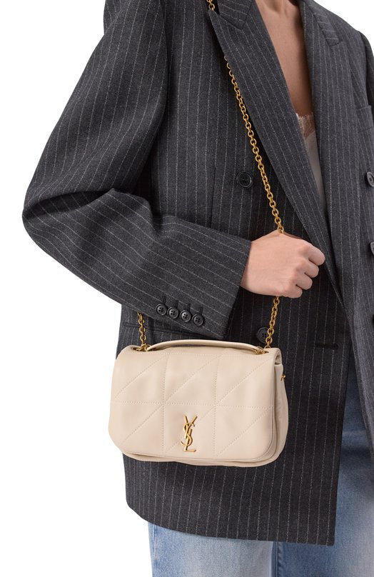 Сумка Jamie 4.3 mini Saint Laurent 766754/AAB32 Кремовый  766754/AAB32 Фото 2