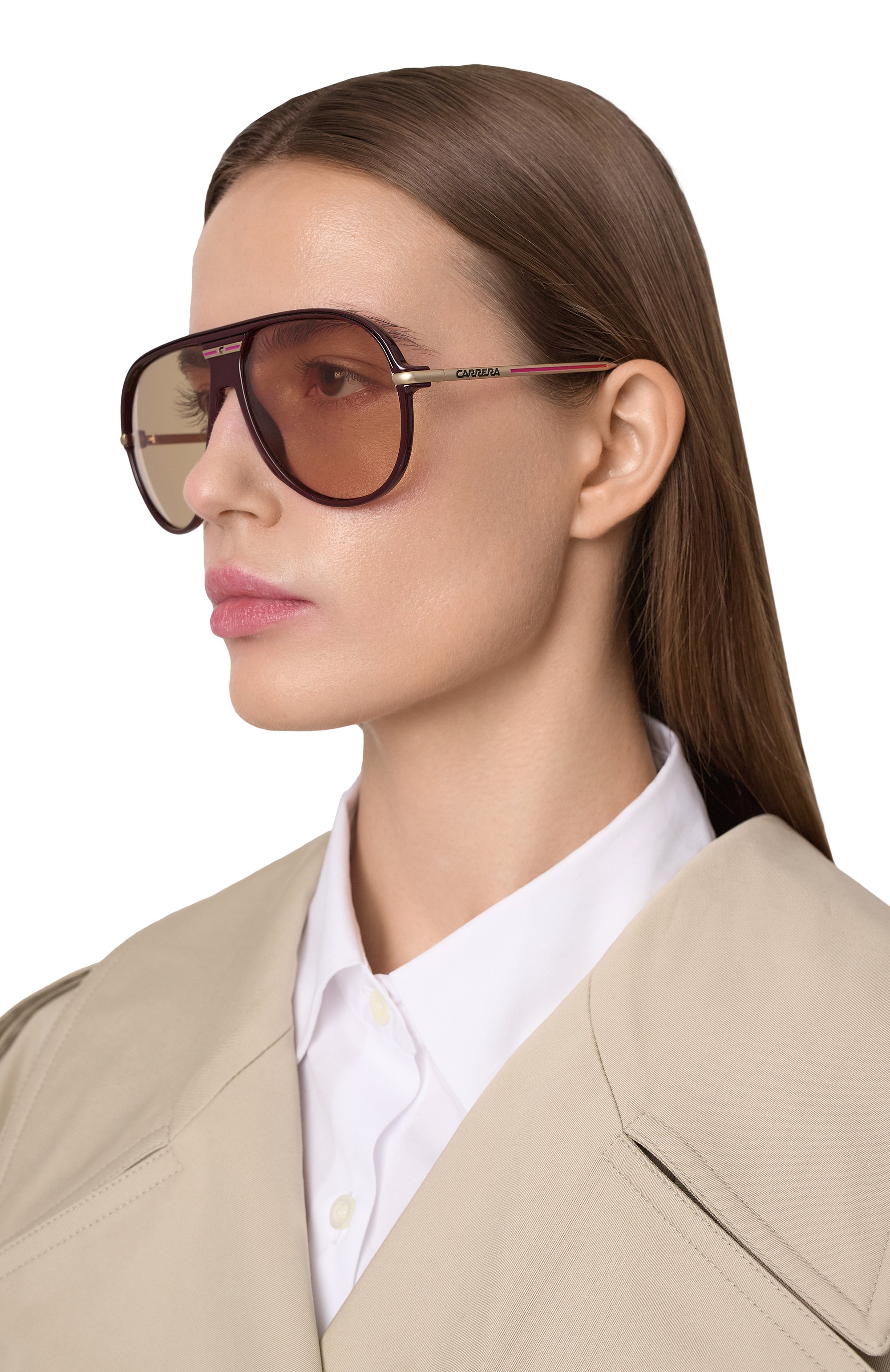 Солнцезащитные очки CARRERA желтого цвета по цене 24500 руб., арт. C SP0RT 06 LHF, фото 2 Солнцезащитные очки CARRERA, арт. C SP0RT 06 LHF, фото 2