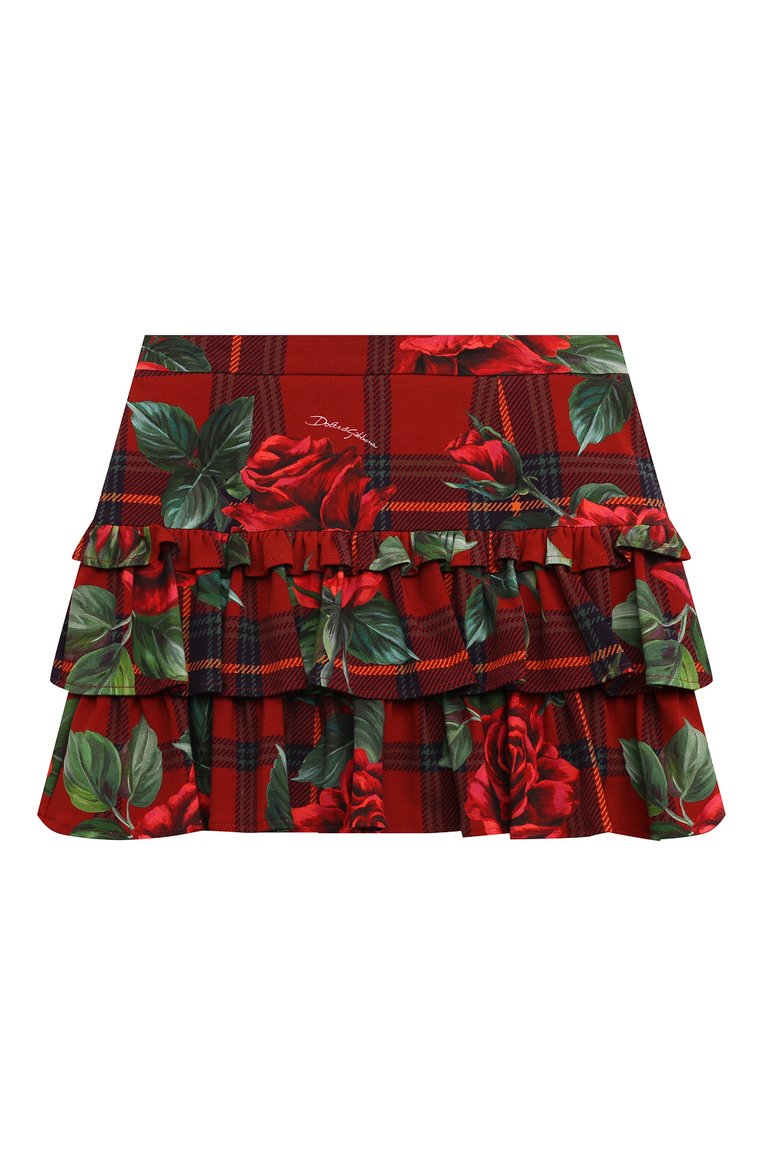Хлопковая юбка DOLCE & GABBANA, арт. L54I66/HS7MH/2-6, фото 1