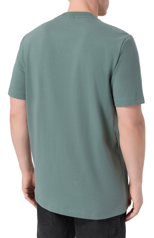 Хлопковая футболка BOSS Green 50506373 Зелёный  50506373 Фото 4