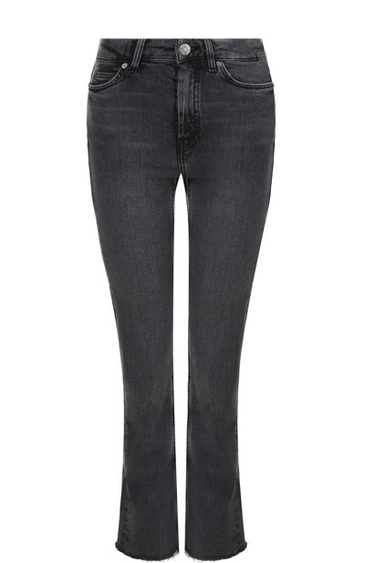 Укороченные расклешенные джинсы с потертостями MIH JEANS, арт. W1901101CPY, фото 1