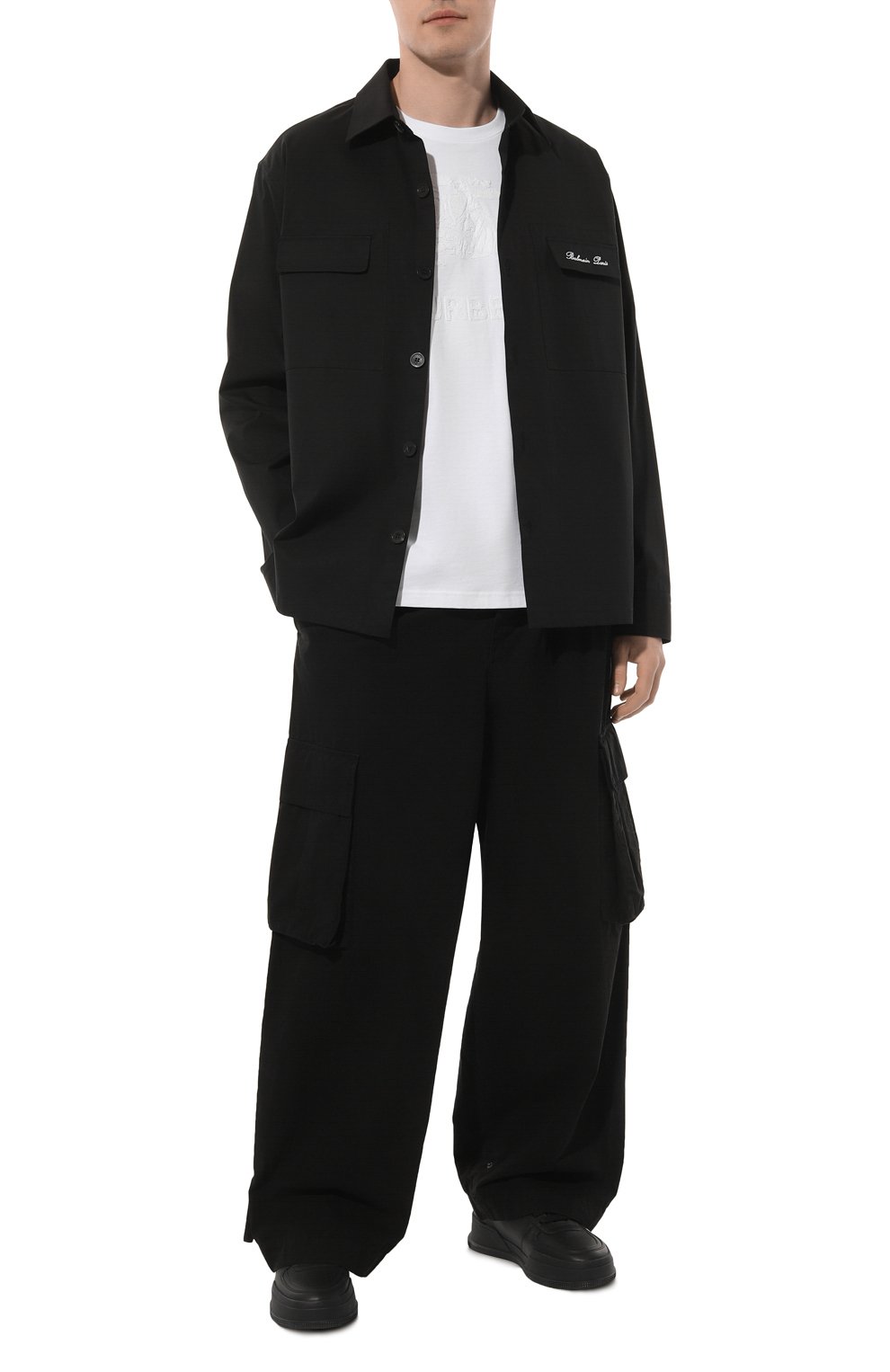 Хлопковая футболка BURBERRY, арт. 8072756, фото 2