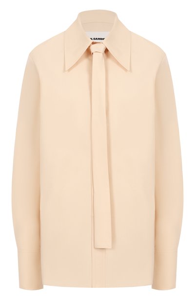 Женская хлопковая рубашка JIL SANDER, арт. J03DL0196-J45002
