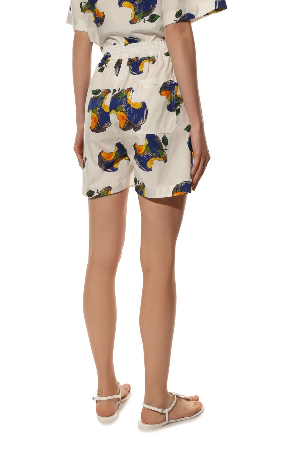 Хлопковые шорты MSGM, арт. 3241MDB91 227190, фото 4