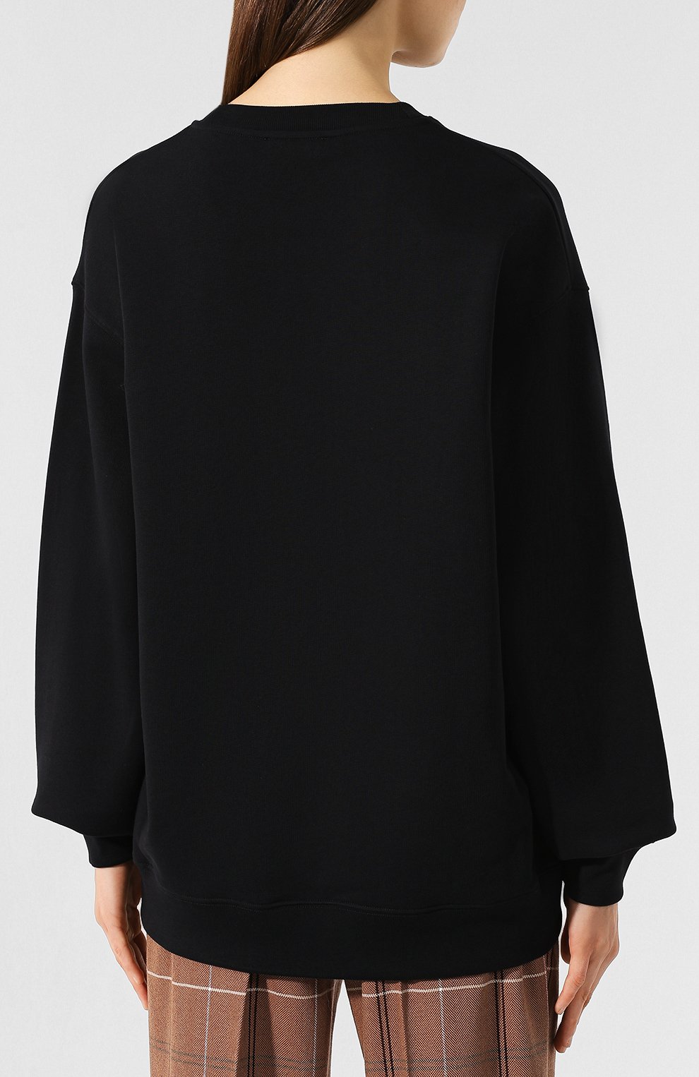 Хлопковый свитшот ACNE STUDIOS, арт. CI0028/W, фото 4
