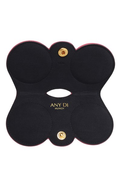 Кожаный футляр для очков ANY DI, арт. SP101602 FUCHSIA, фото 3