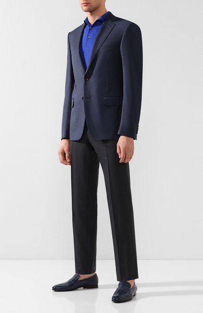 Кожаные лоферы BARRETT, арт. 191U046.5/CERV0, фото 2