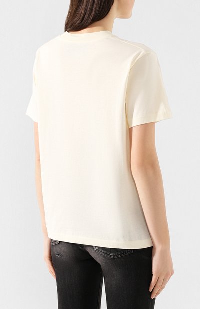 Хлопковая футболка GUCCI, арт. 580762/XJBHP, фото 4