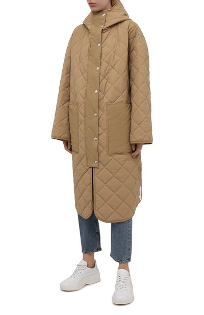 Стеганое пальто PALM ANGELS, арт. PWEA049F21FAB0016101, фото 3