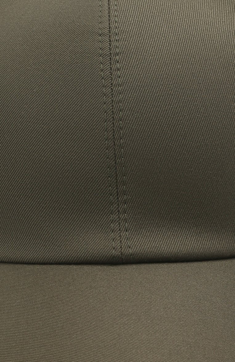 Мужская шелковая бейсболка LORO PIANA хаки цвета, арт. FAL6119 | Фото 3 (Материал: Текстиль, Шелк; Региональные ограничения белый список (Axapta Mercury): RU; Нос: Не проставлено)