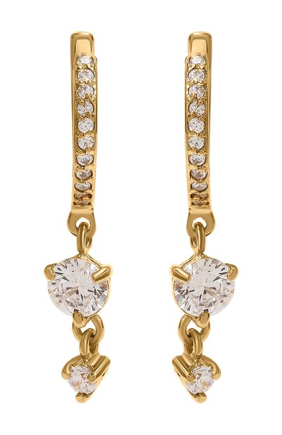 Серьги с топазом MOONKA, арт. ec-err-g-f, фото 1