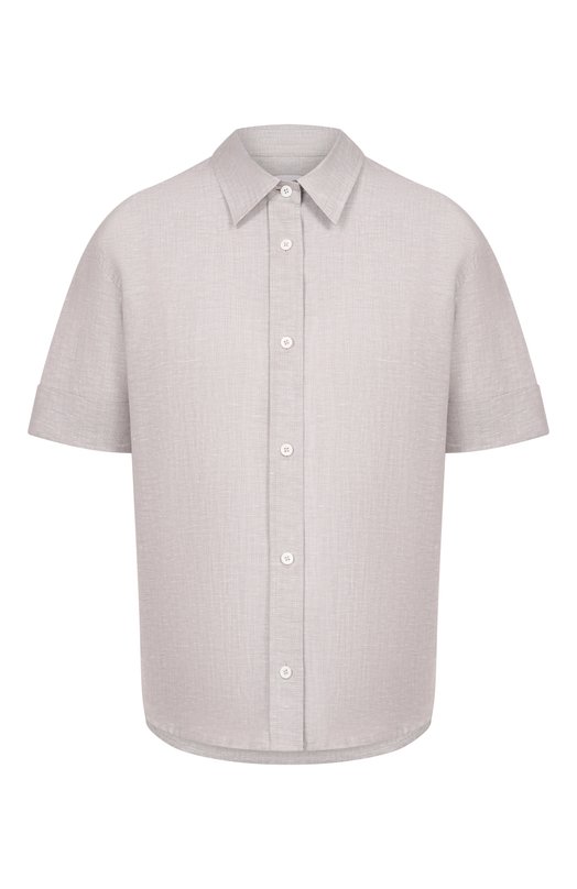 Рубашка изо льна и хлопка Zimmerli 4697-13102 Серый 4697-13102