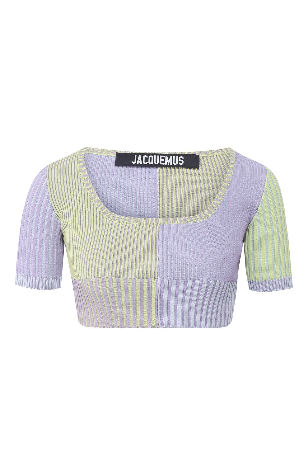 Топ из смеси вискозы и хлопка JACQUEMUS, арт. 201KN36/48651, фото 1