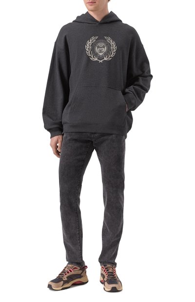 Хлопковое худи DOLCE & GABBANA, арт. G9BKTT/G703W, фото 2