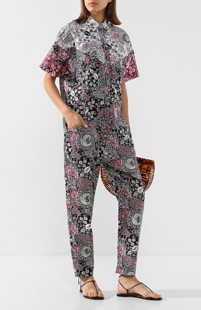 Хлопковый комбинезон ISABEL MARANT ETOILE, арт. CB0253-20P026E/UDENA, фото 2