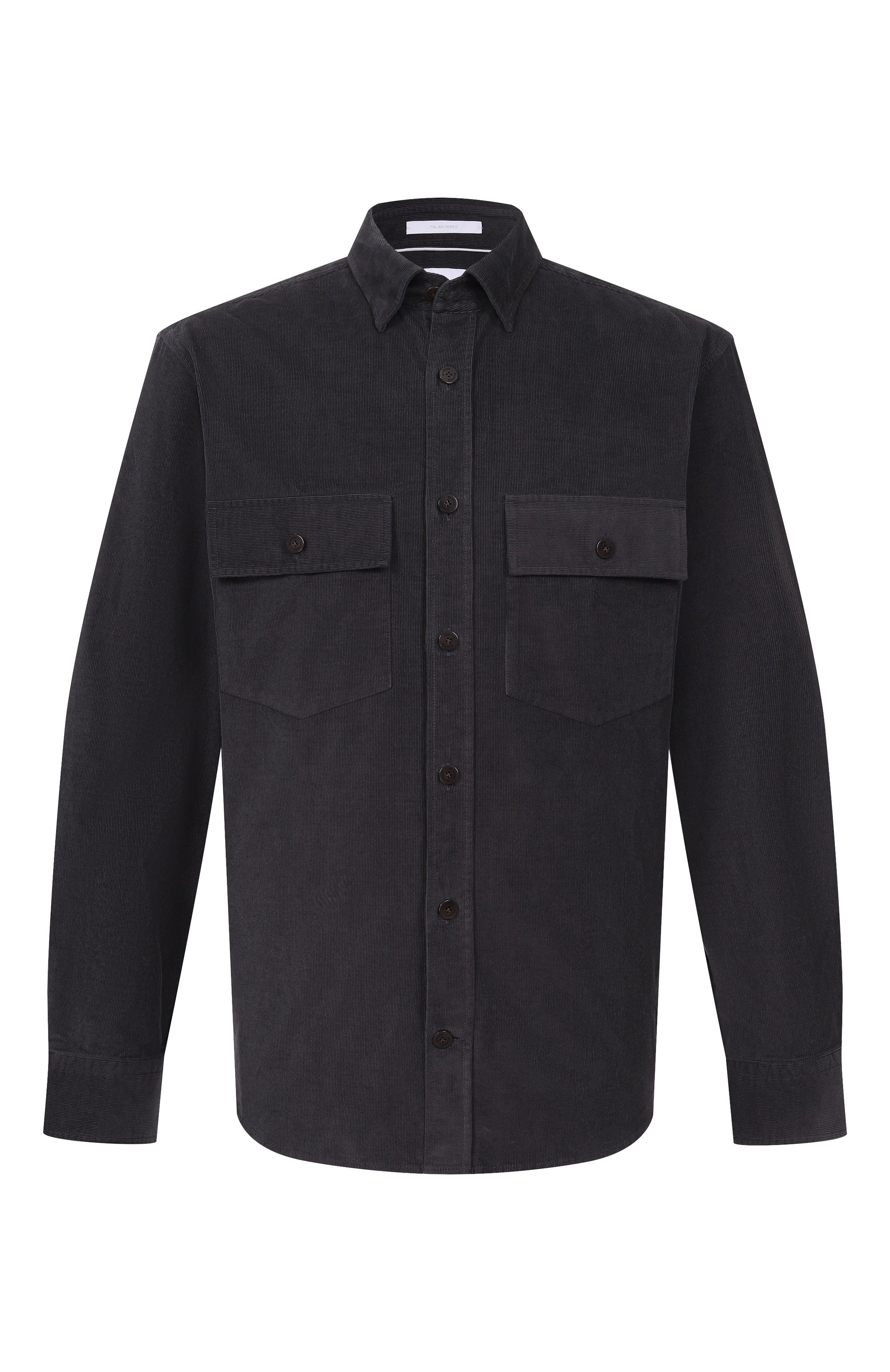 Вельветовая рубашка BOGNER черного цвета по цене 31900 руб., арт. 58741151, фото 1 Вельветовая рубашка BOGNER, арт. 58741151, фото 1