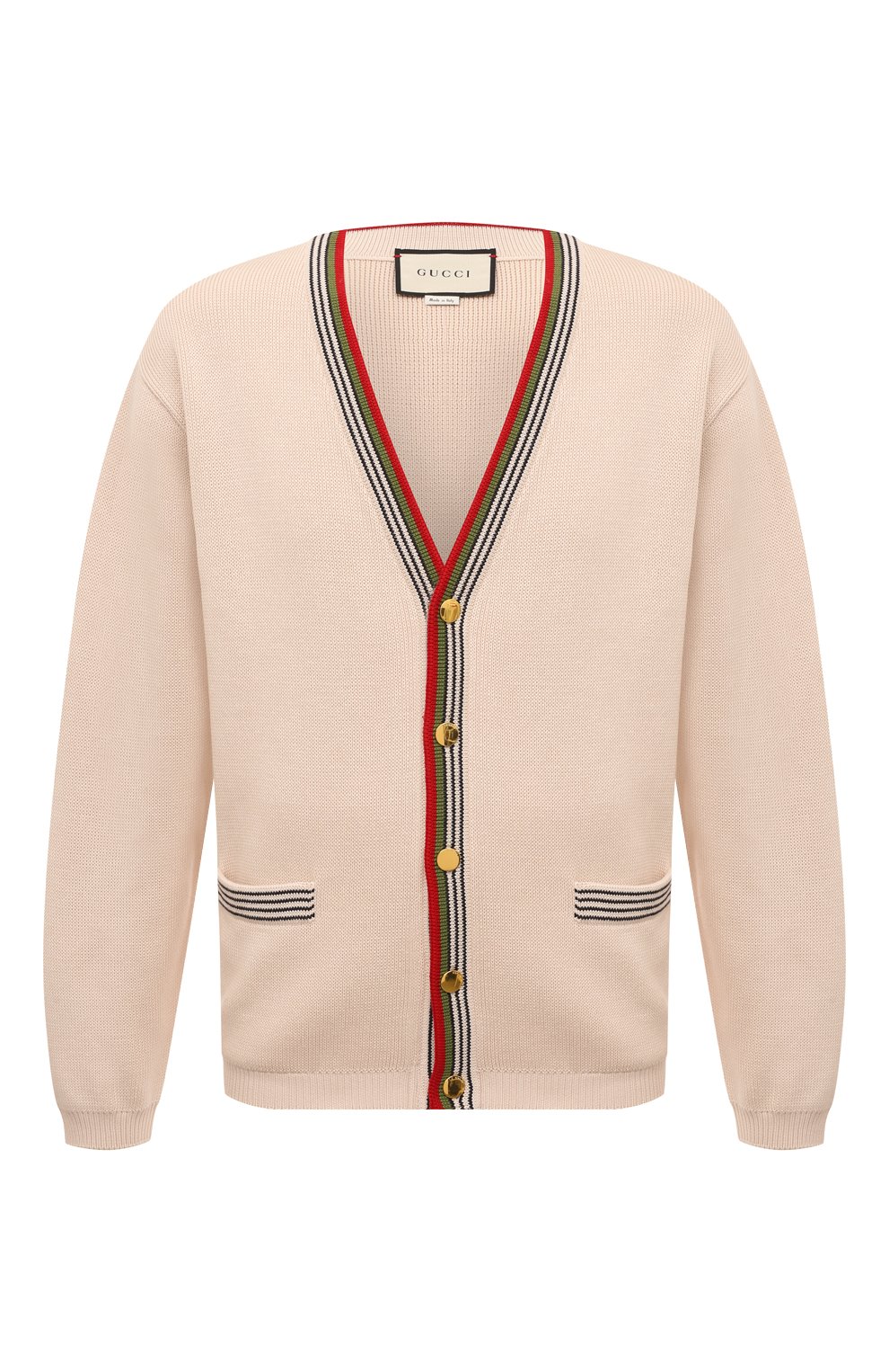 Хлопковый кардиган GUCCI, арт. 626268 XKBFU, фото 1