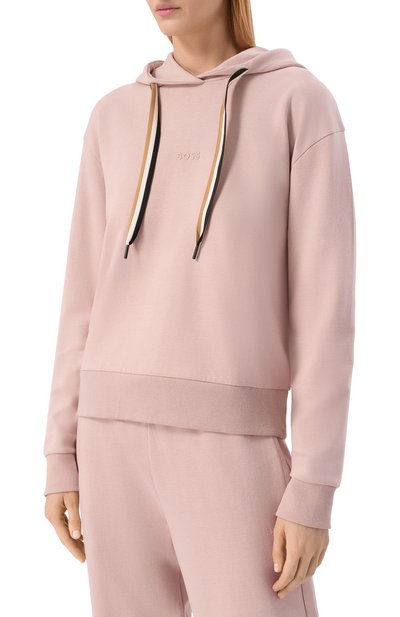 Худи из лиоцелла и хлопка BOSS, арт. 50524760, фото 3