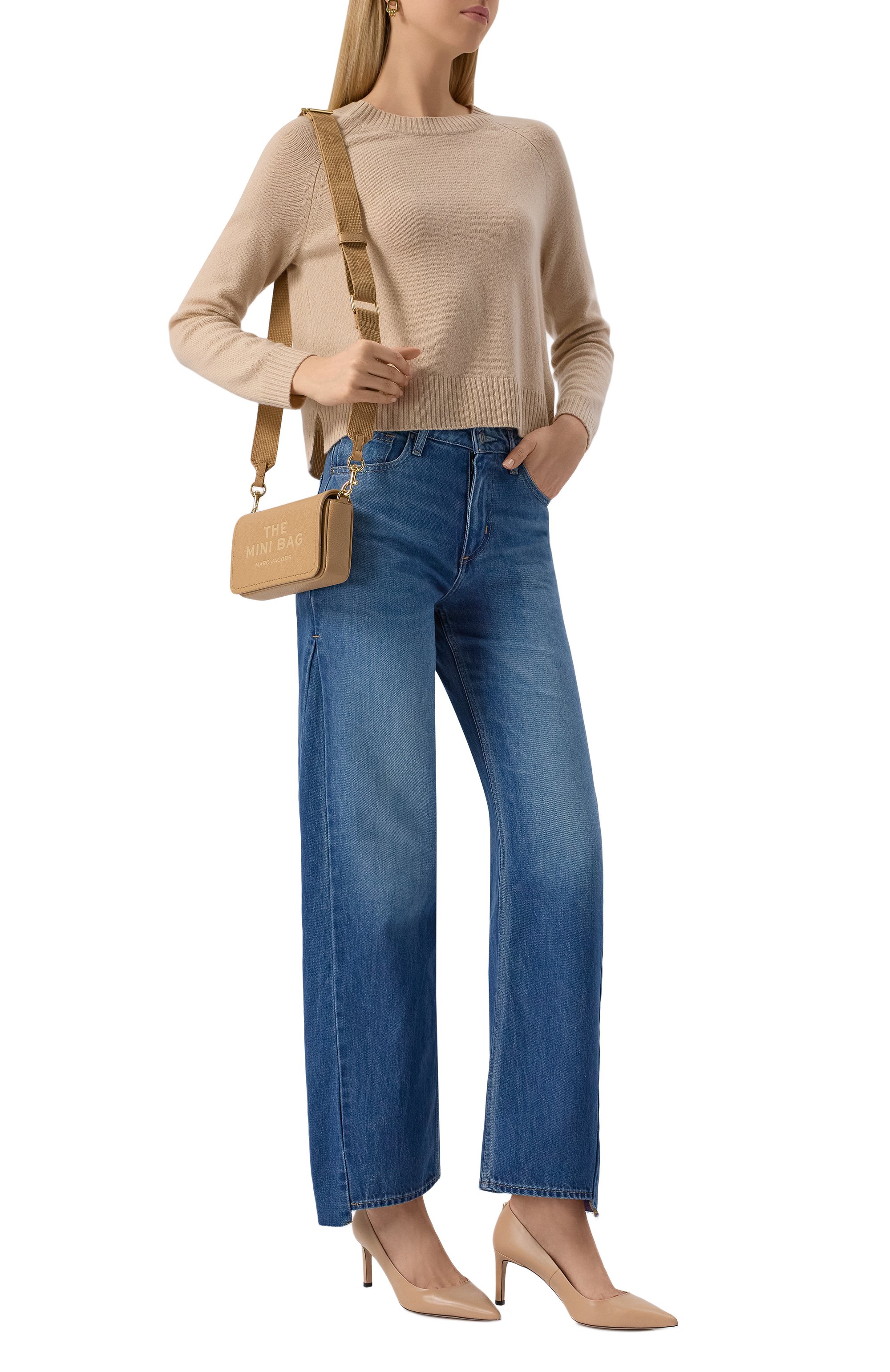 Сумка the mini bag MARC JACOBS (THE) бежевого цвета по цене 31950 руб., арт. 2S4SMN080S02, фото 7 Сумка the mini bag MARC JACOBS (THE), арт. 2S4SMN080S02, фото 7
